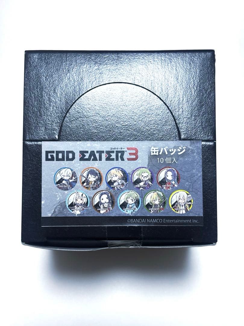 GOD EATER（ゴッドイーター）3 缶バッジ10点コンプリートBOX