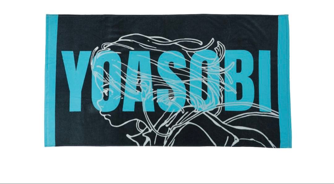 神*楽様 YOASOBI Beach Towel 青