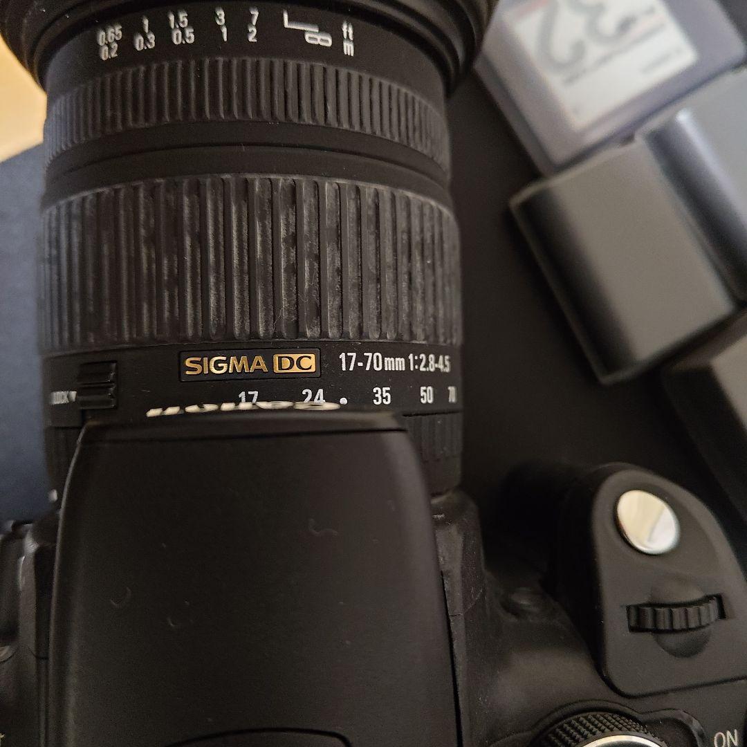 デジタルカメラ Canon EOS Kiss Digital N + SIGMA 17-70mm