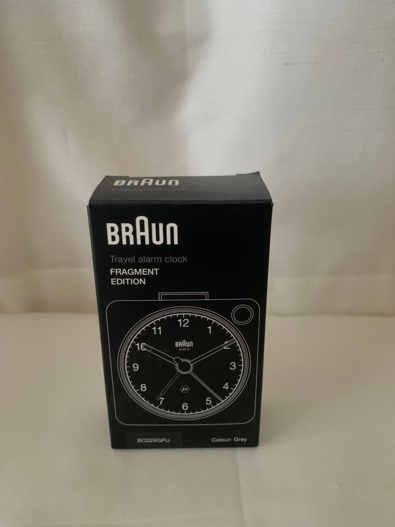 藤原ヒロシFRAGMENT × BRAUN Travel alarm 時計