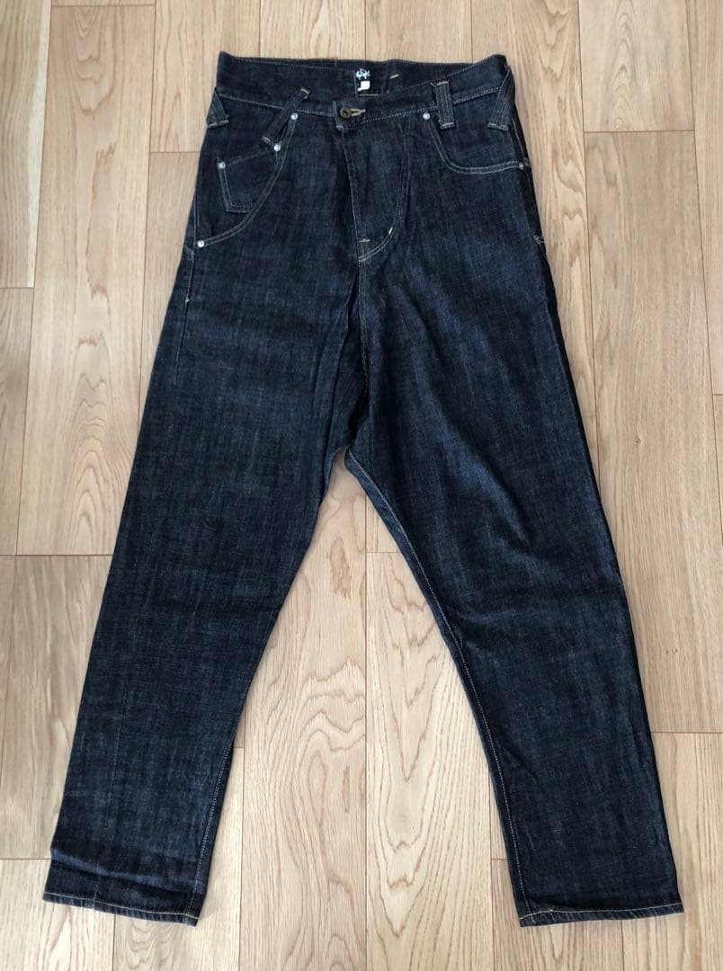 GANRYU サルエルデニムパンツ ジーンズ ガンリュウ