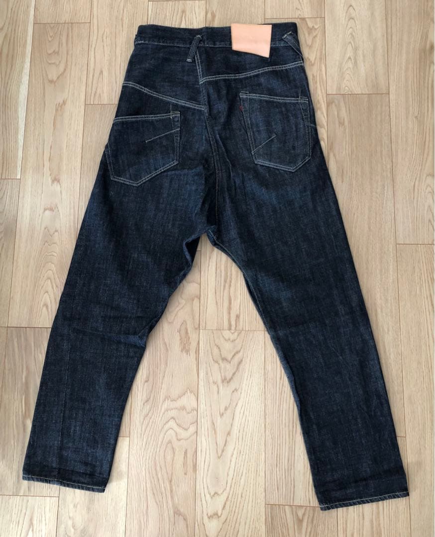 GANRYU サルエルデニムパンツ ジーンズ ガンリュウ