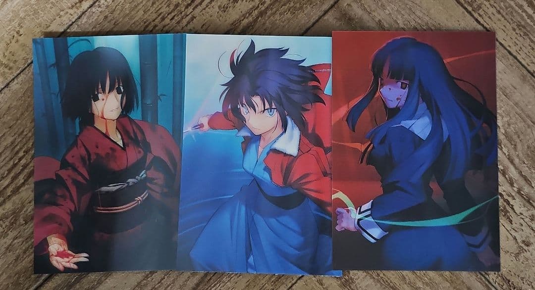 空の境界　パンフレット　しおり　チラシ　レンチキュラーカード