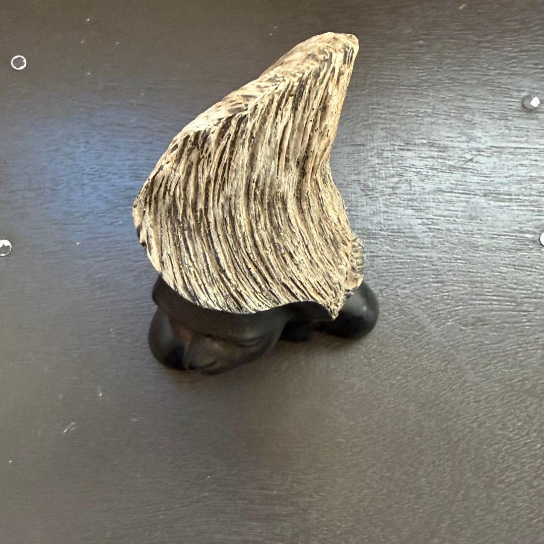 70's ビンテージ フランクシャーマン 黒珊瑚 胸像 ハワイミッドセンチュリー