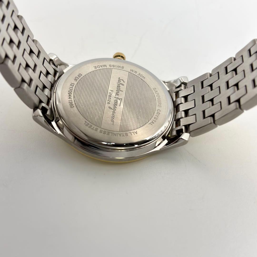 超美品✨Salvatore Ferragamo フェラガモ 腕時計 コンビ 箱