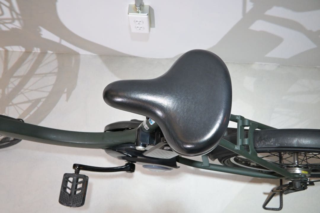 Panasonic BE-1ELSW013 電動アシスト自転車 マットグリーン