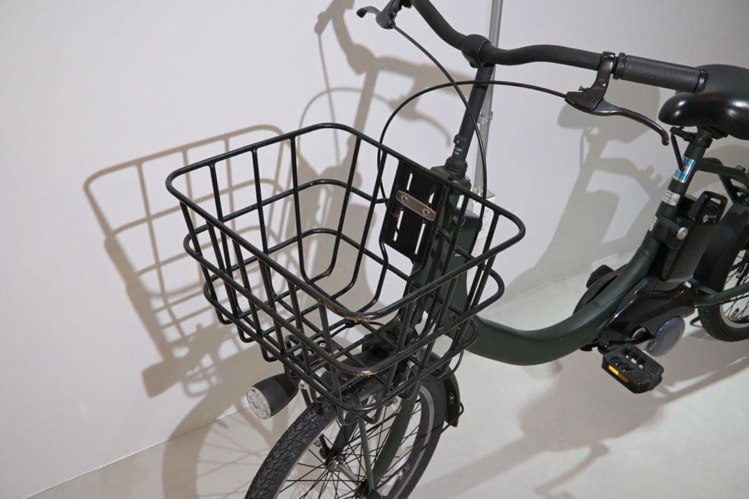 Panasonic BE-1ELSW013 電動アシスト自転車 マットグリーン