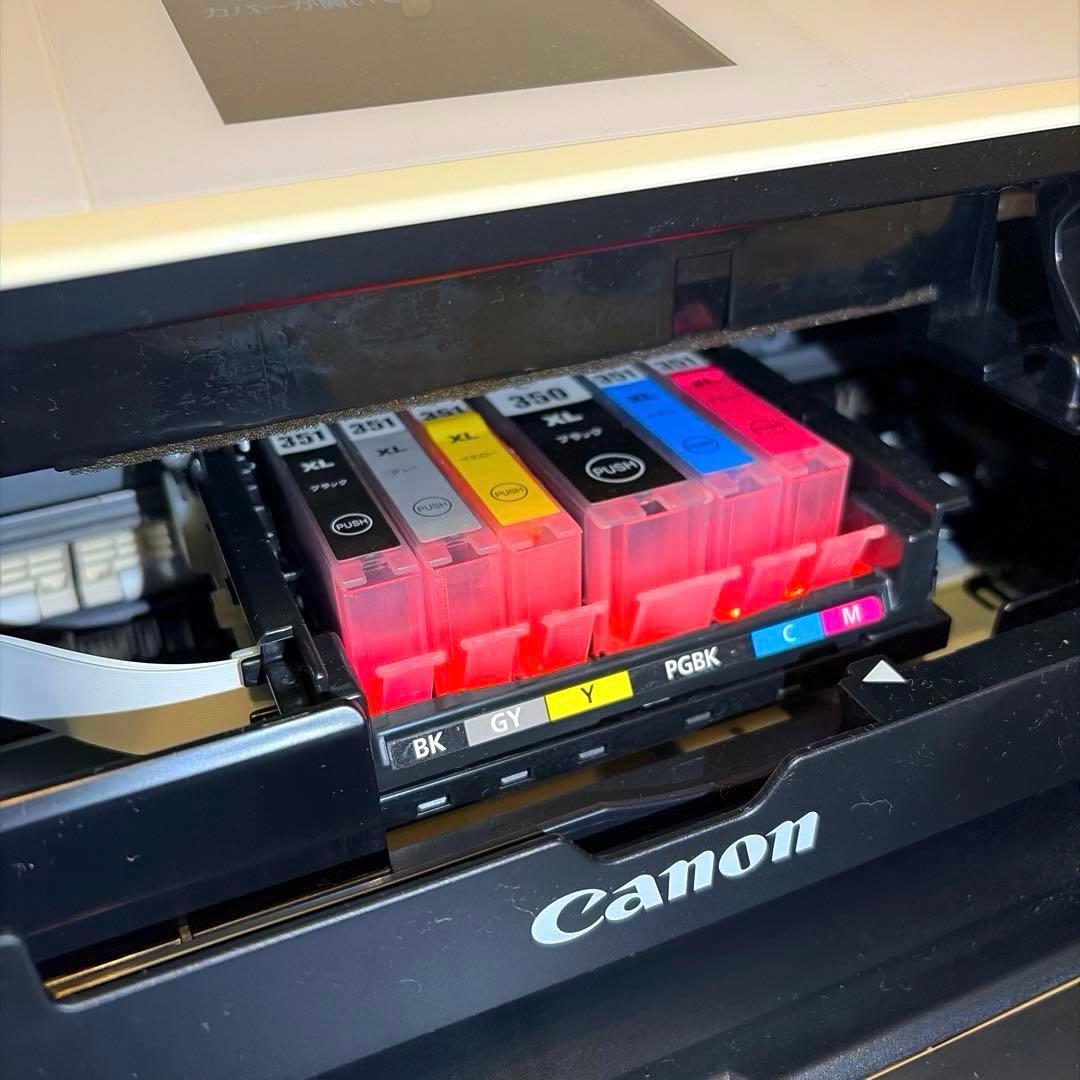 キャノンプリンター複合機MG7530動作確認済インク付Canonピクサス