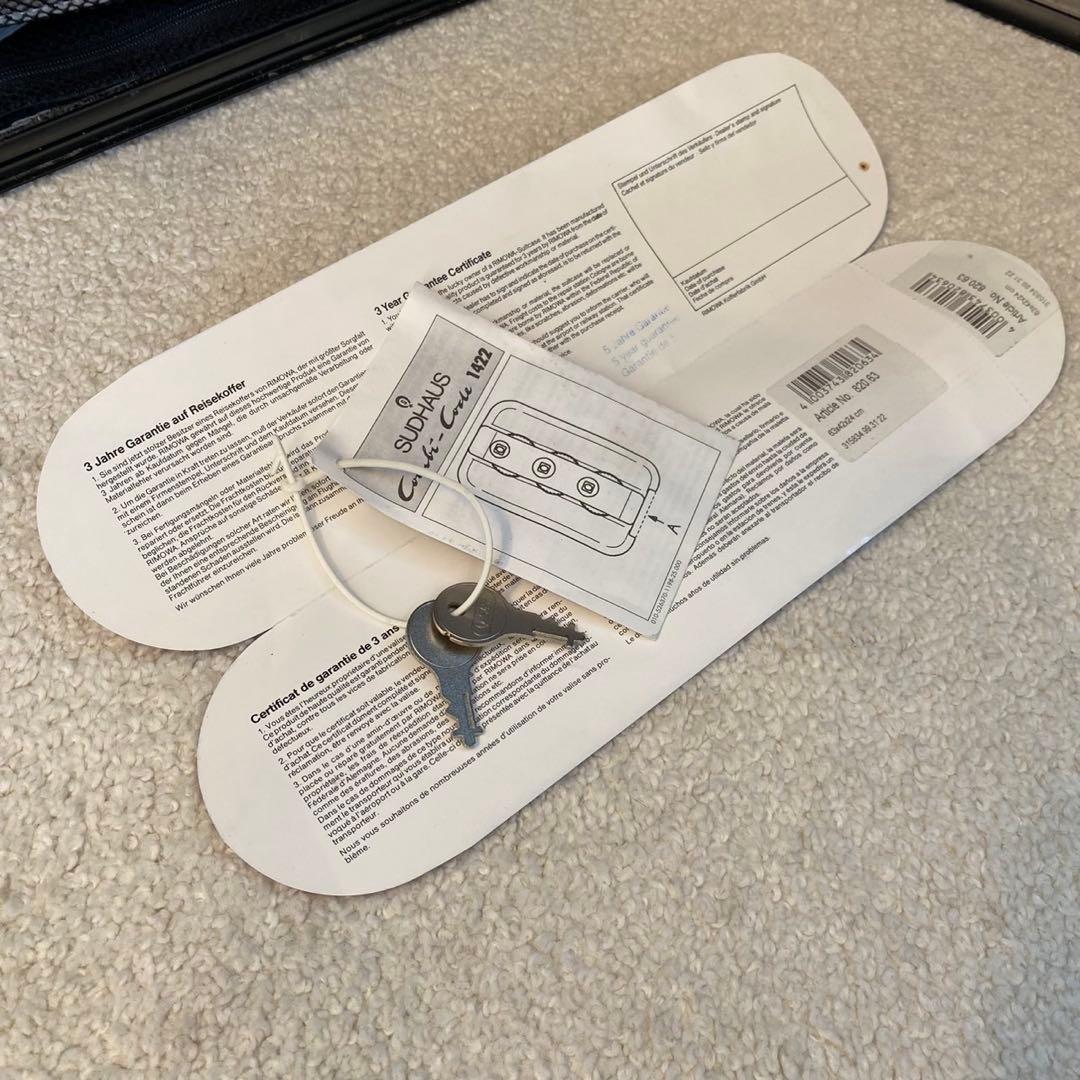 限定 リモワ ルフトハンザ Black Classic チェックインM ブラック