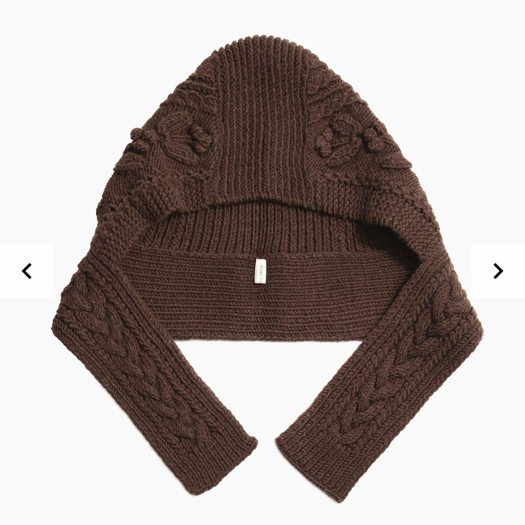 YUKI FUJISAWA ニットキャップ バラクラバ