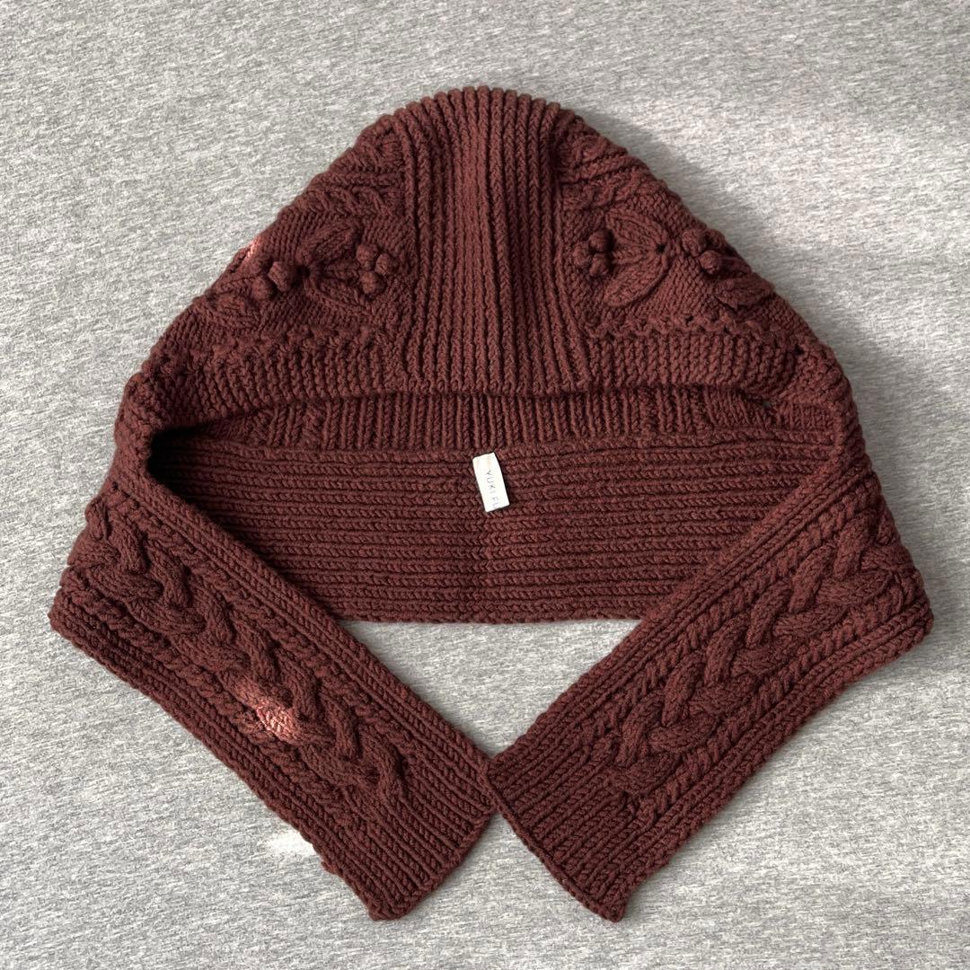 YUKI FUJISAWA ニットキャップ バラクラバ