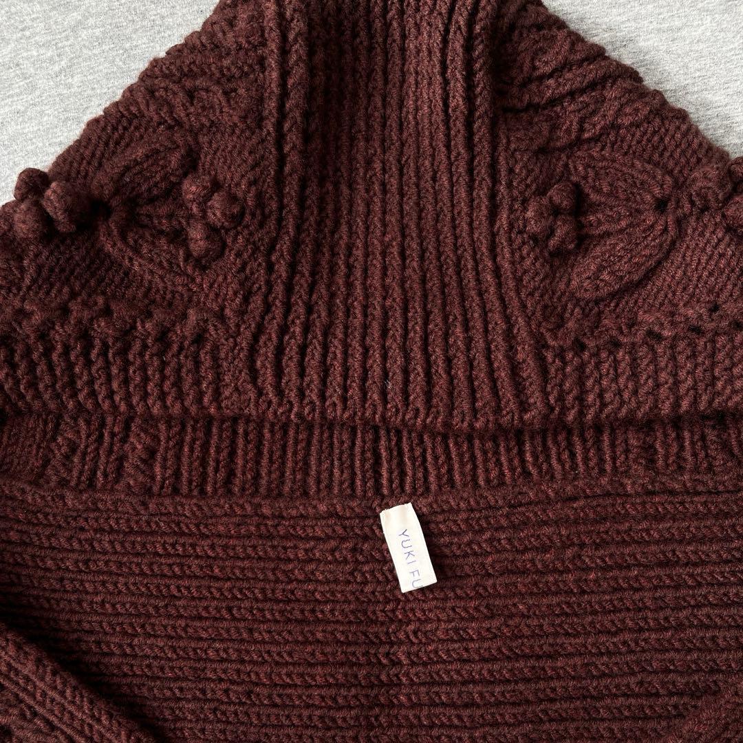 YUKI FUJISAWA ニットキャップ バラクラバ