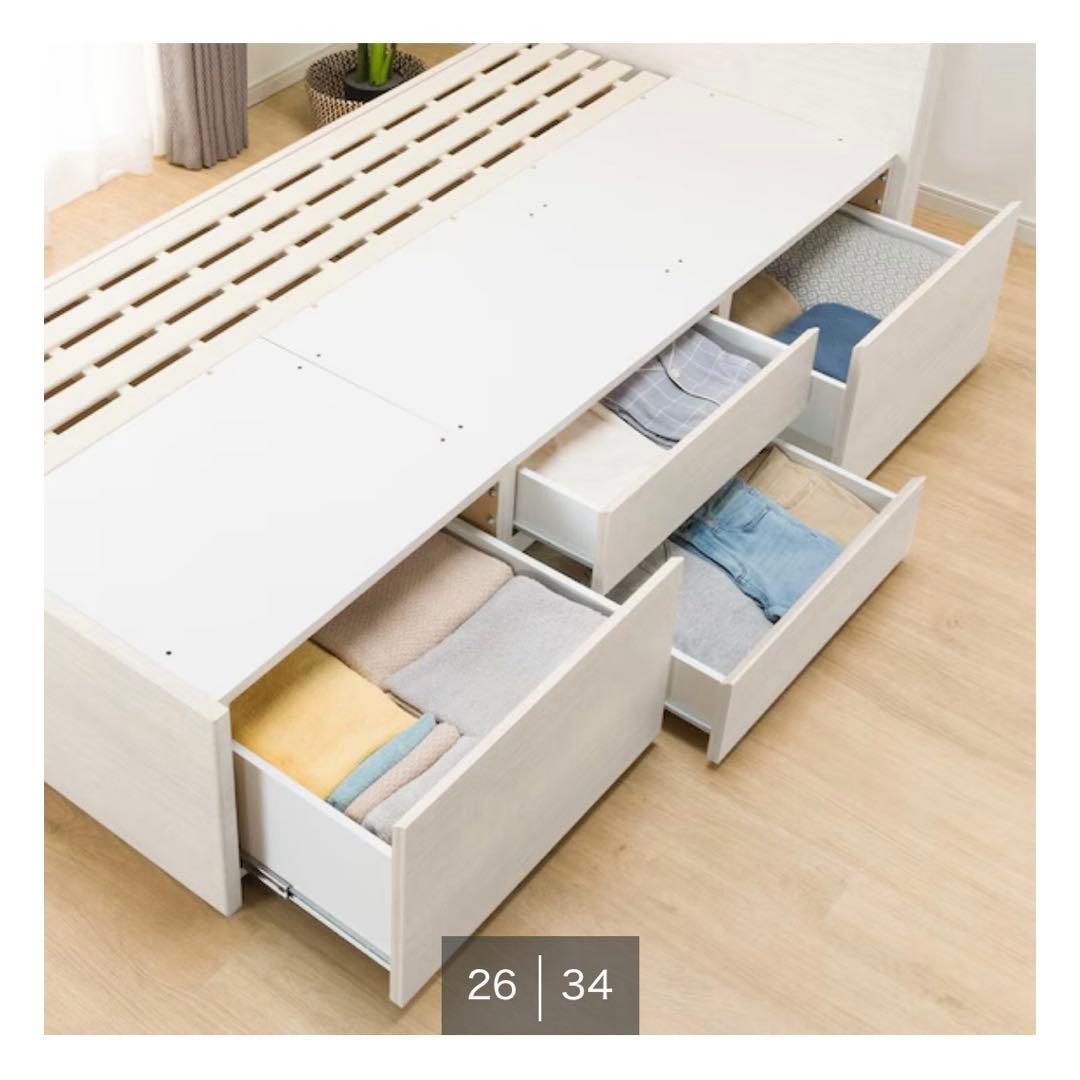 ニトリ シングルベッドフレーム