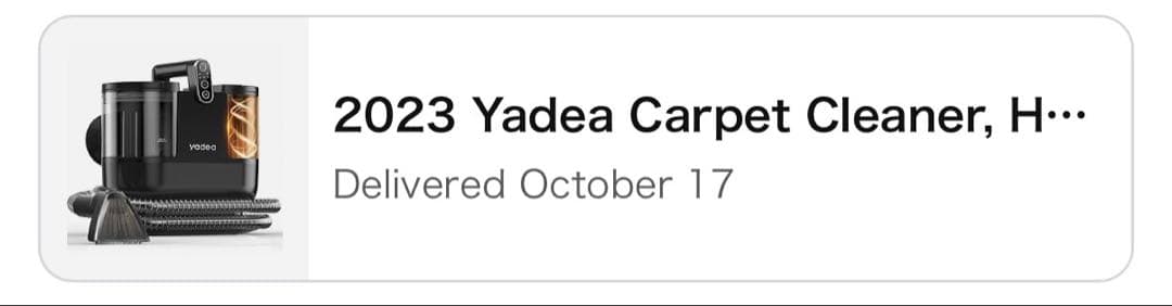 yadea スチームクリーナー本体