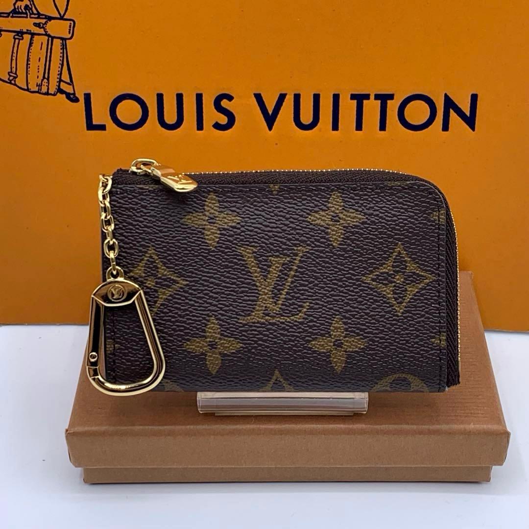 【超美品】ルイヴィトン　ケース　ポルトクレノア　オランプブルー　モノグラム