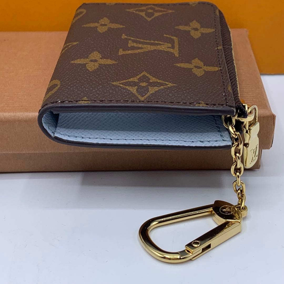【超美品】ルイヴィトン　ケース　ポルトクレノア　オランプブルー　モノグラム