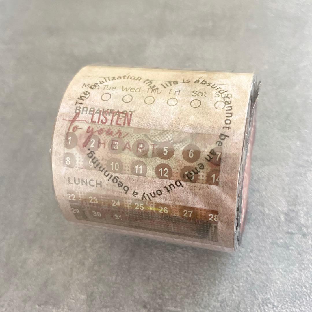 Journal pages 海外マスキングテープ　マステ 【1869】