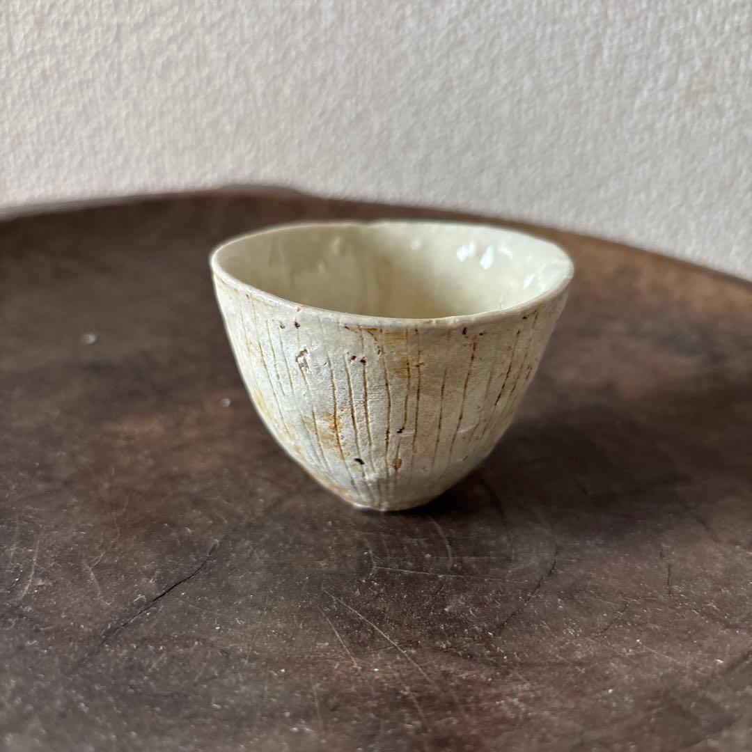 内田鋼一氏作 加彩盃