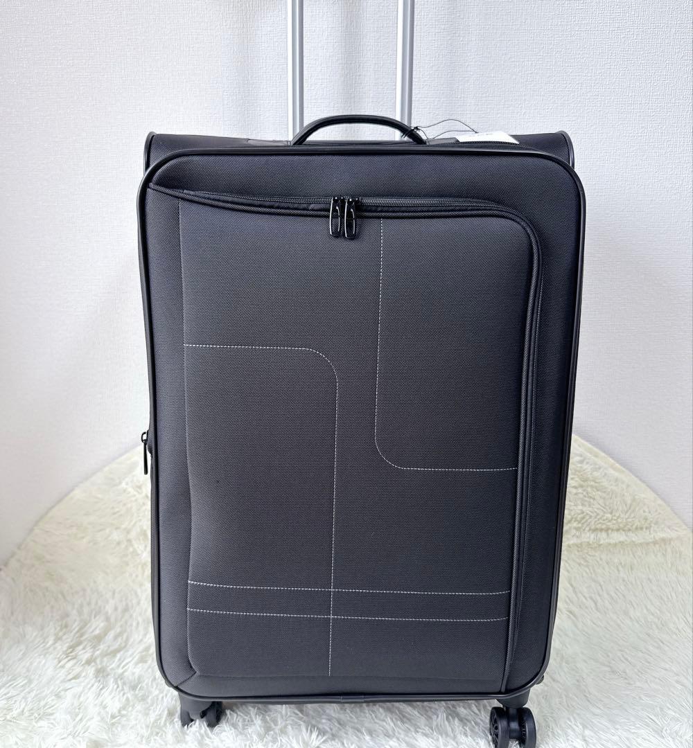 超軽量 新品未使用 【エース】ソフトキャリーケース L TSAロック ブラック
