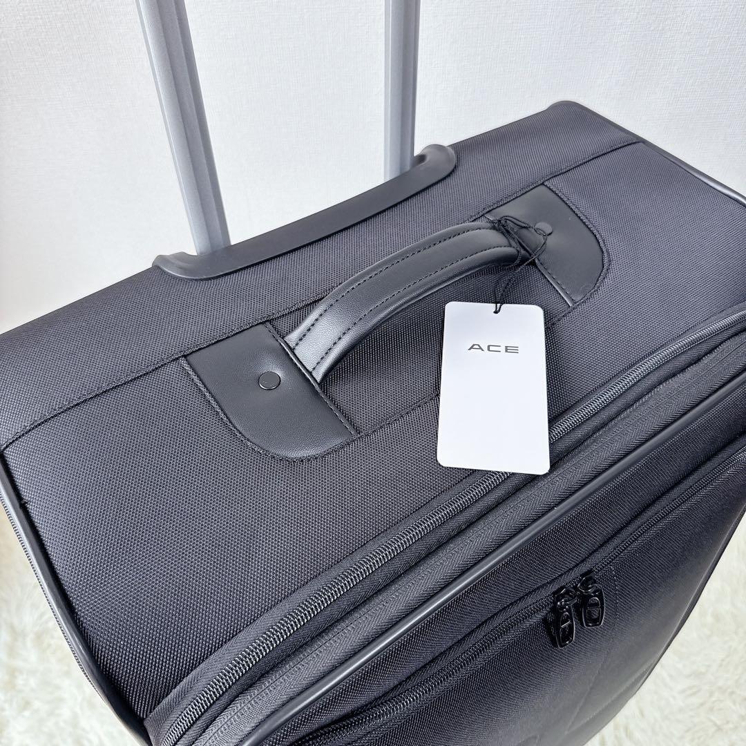 超軽量 新品未使用 【エース】ソフトキャリーケース L TSAロック ブラック