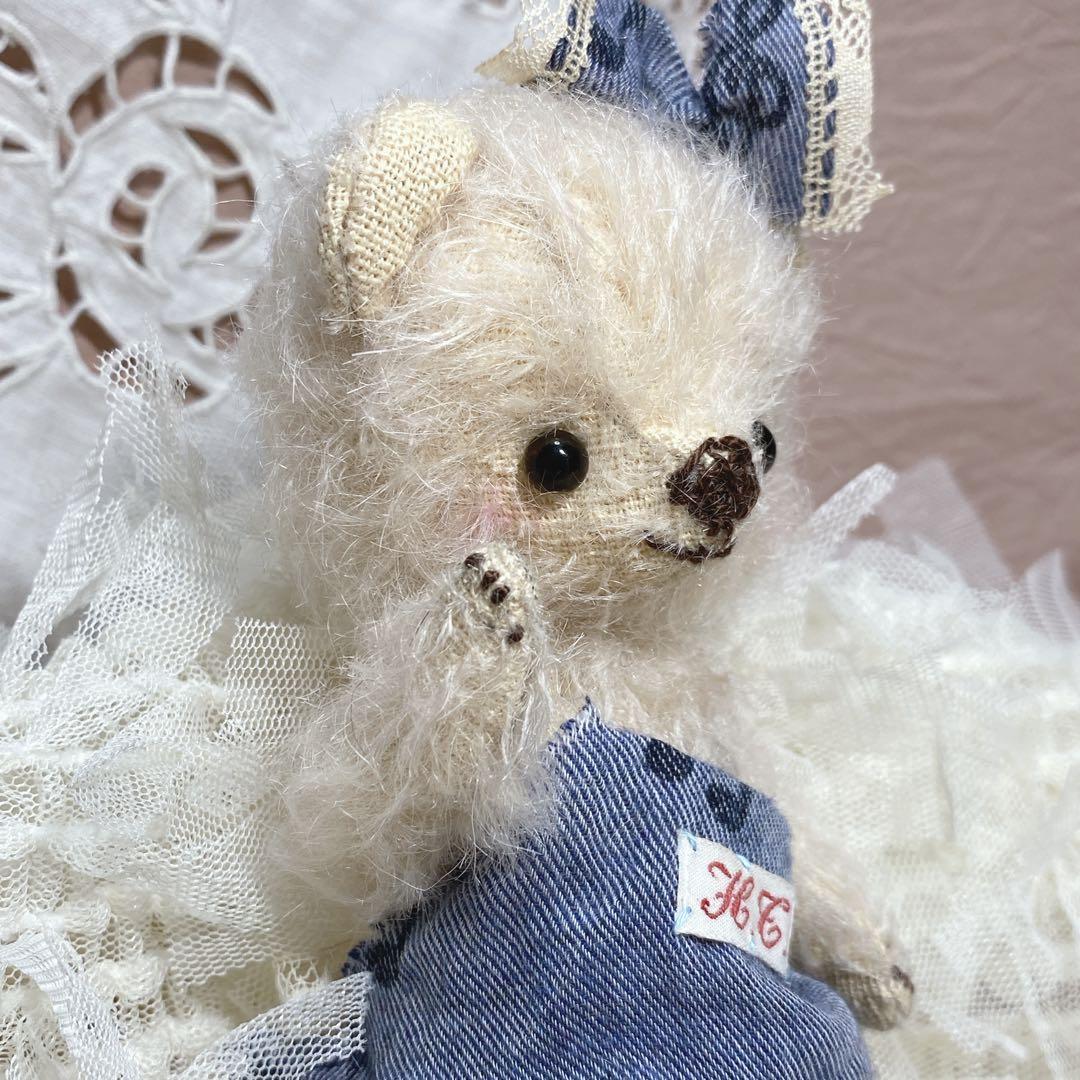 ふんわりん様お取り置き中 テディベア ハンドメイド ai bear 14.5㎝