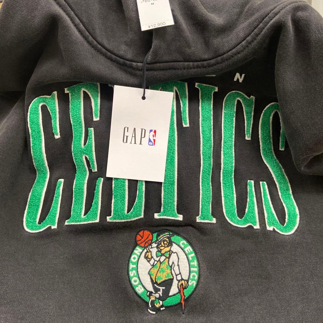 GAP NBAコラボパーカー（BOSTON CELTICS）　サイズM