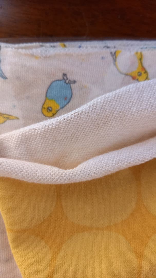 新しい生地　犬の服