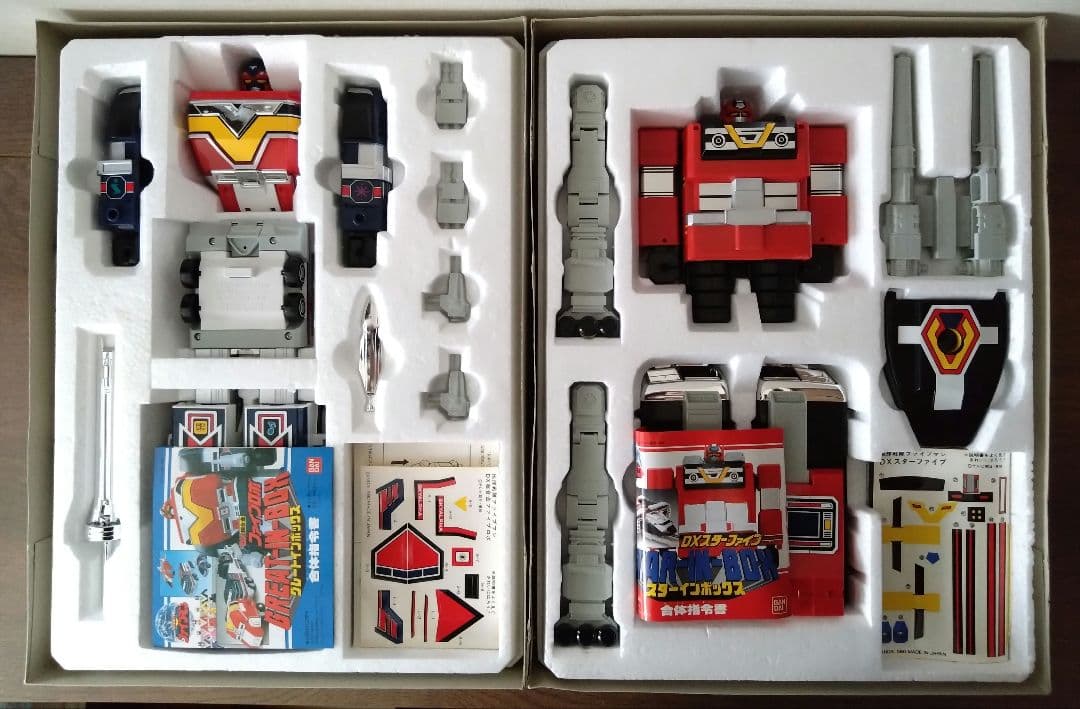 最終値引き★ 地球戦隊ファイブマン DXファイブロボ DXスターファイブ