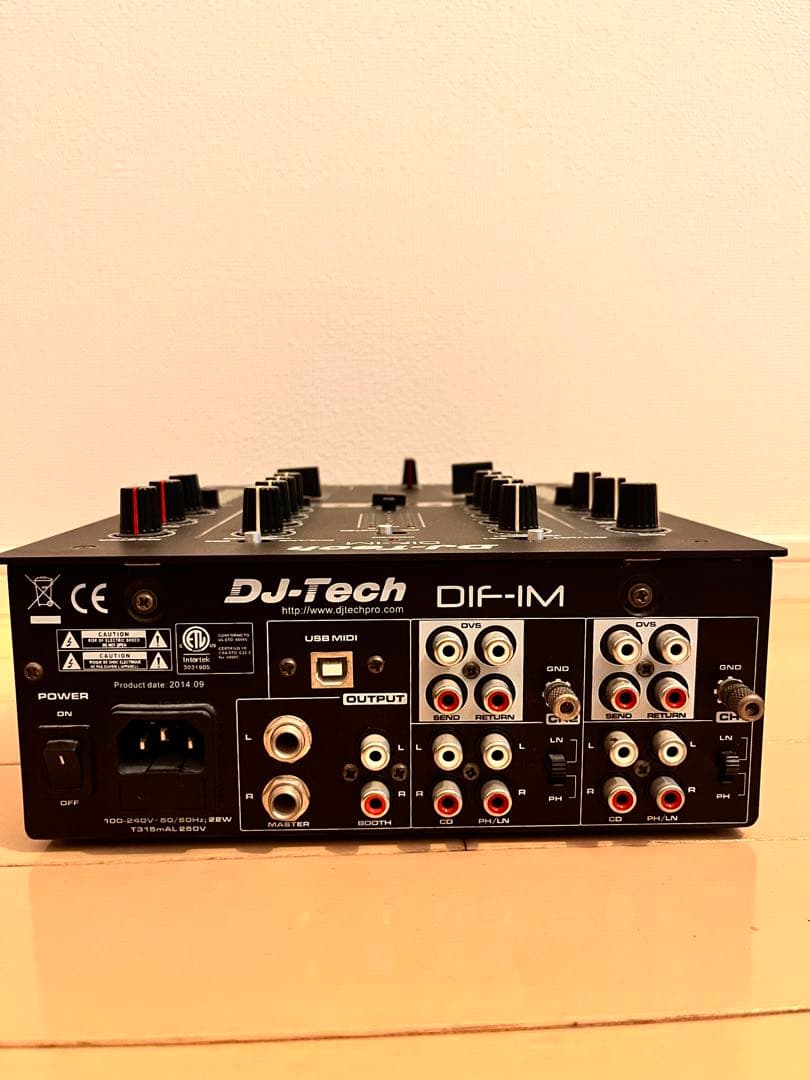DJ 機材　DJミキサー　DJ−Tech DIF−1M