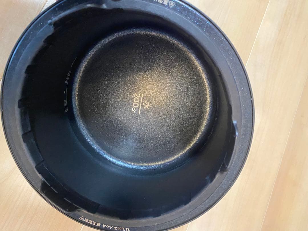 BALMUDA The Gohan K03A-BK 炊飯器　シリコンしゃもじ付き