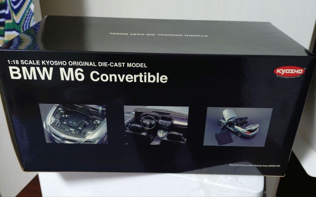 BMW M6 Convertible 1/18 スケールモデル
