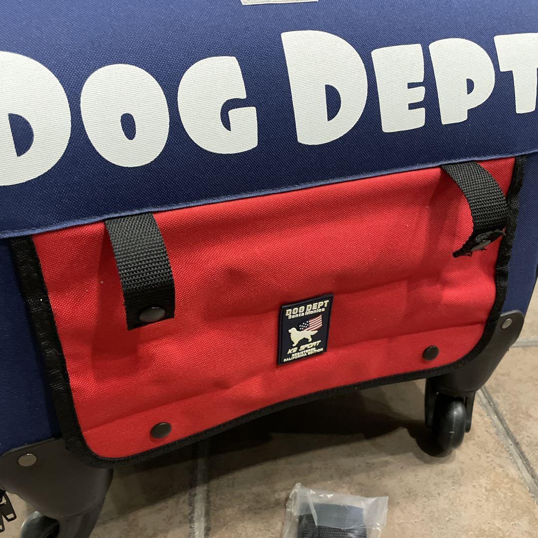 【美品】dogdept キャリーバッグ　犬　猫　コロコロ