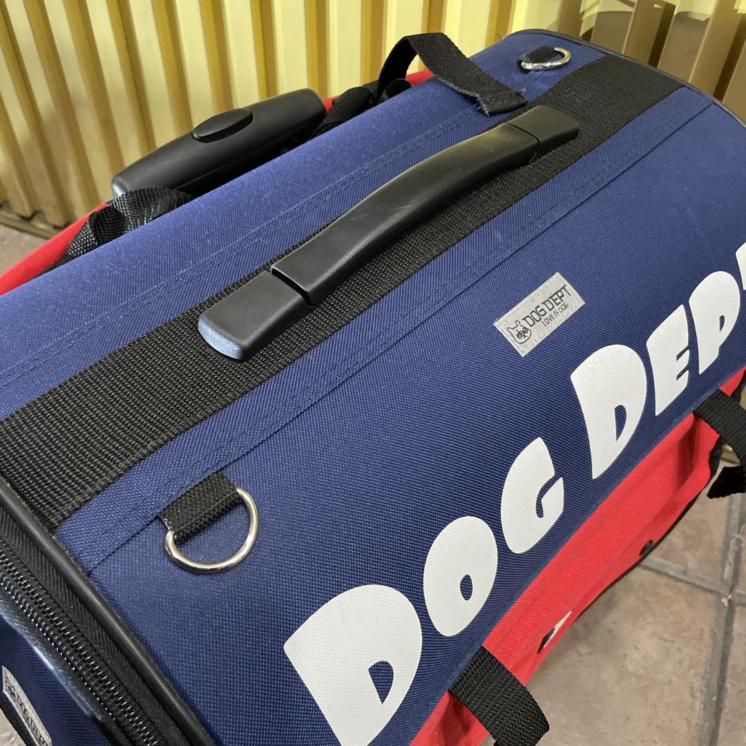 【美品】dogdept キャリーバッグ　犬　猫　コロコロ