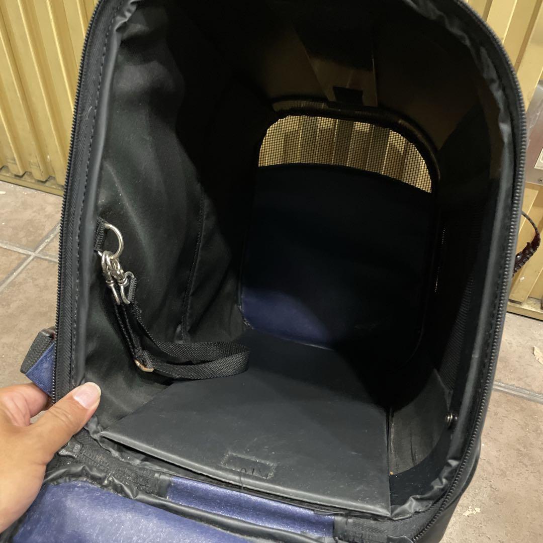 【美品】dogdept キャリーバッグ　犬　猫　コロコロ