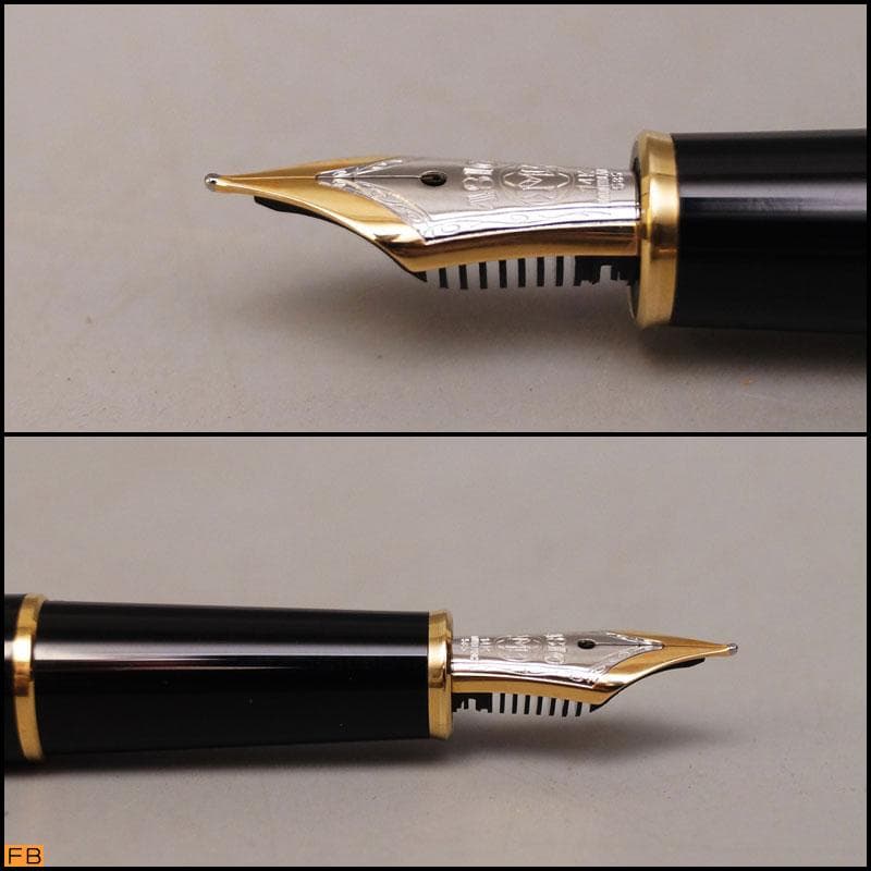 未使用 モンブラン 万年筆 ペン先14K マイスターシュテュック ケース付 箱付