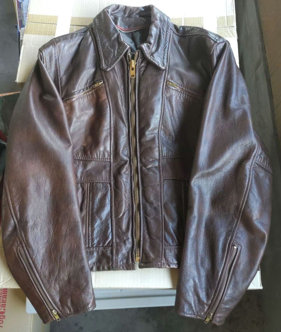 70s LESCO TALON レザージャケット トミーゲレロ USA 八の字