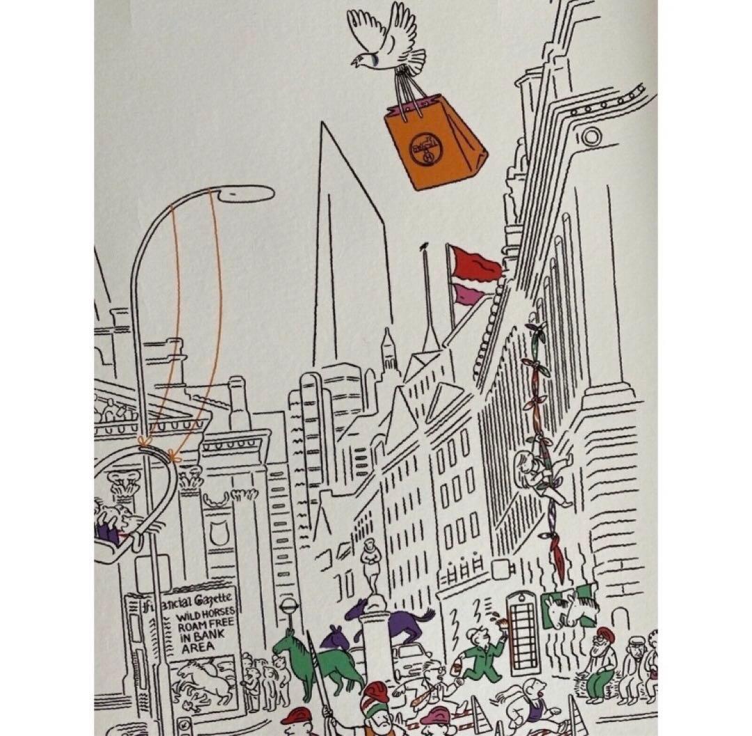 Salter Hermes エルメス スペシャルアート サイン ケース付