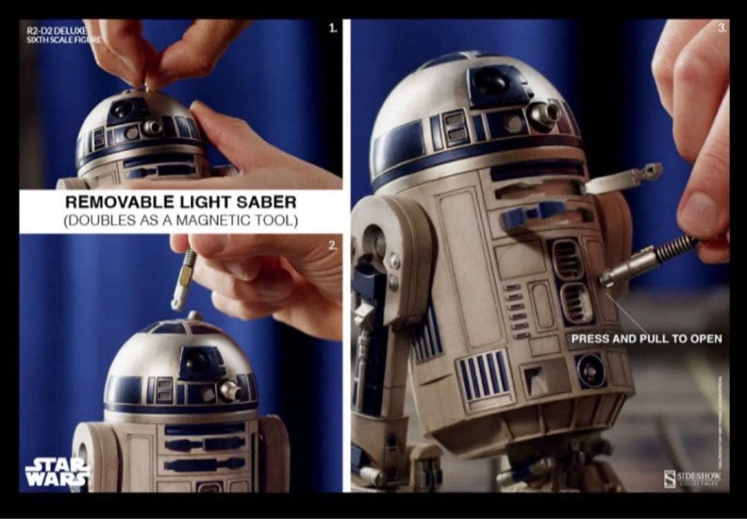 【レア美品】R2-D2『スター・ウォーズ』 1/6 ヒーロー・オブ・レベリオン