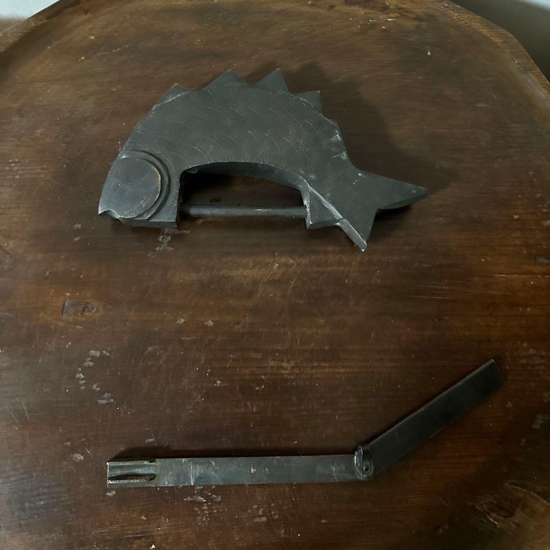 李朝　朝鮮王朝　魚型錠前　鍵　参考写真です。