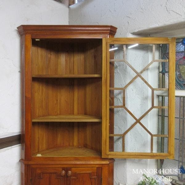 イギリス直輸入 アンティーク 家具 コーナーキャビネット イタリア製 6401d