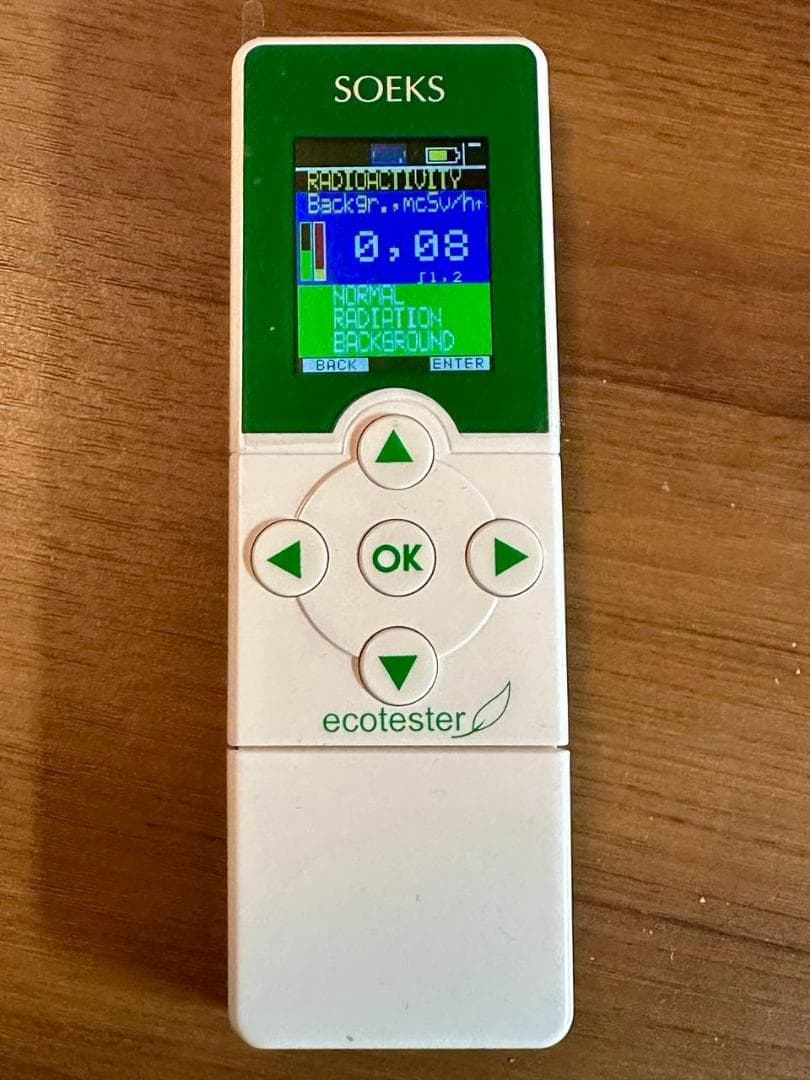 SOEKS ecotester ガイガーカウンター