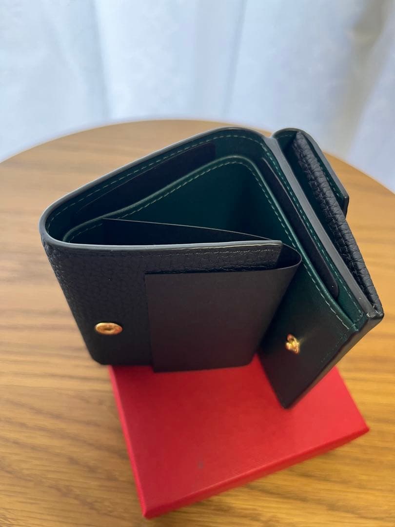 ミ*ト様 【未使用品】BONAVENTURA スモールウォレット シュリンクレザ