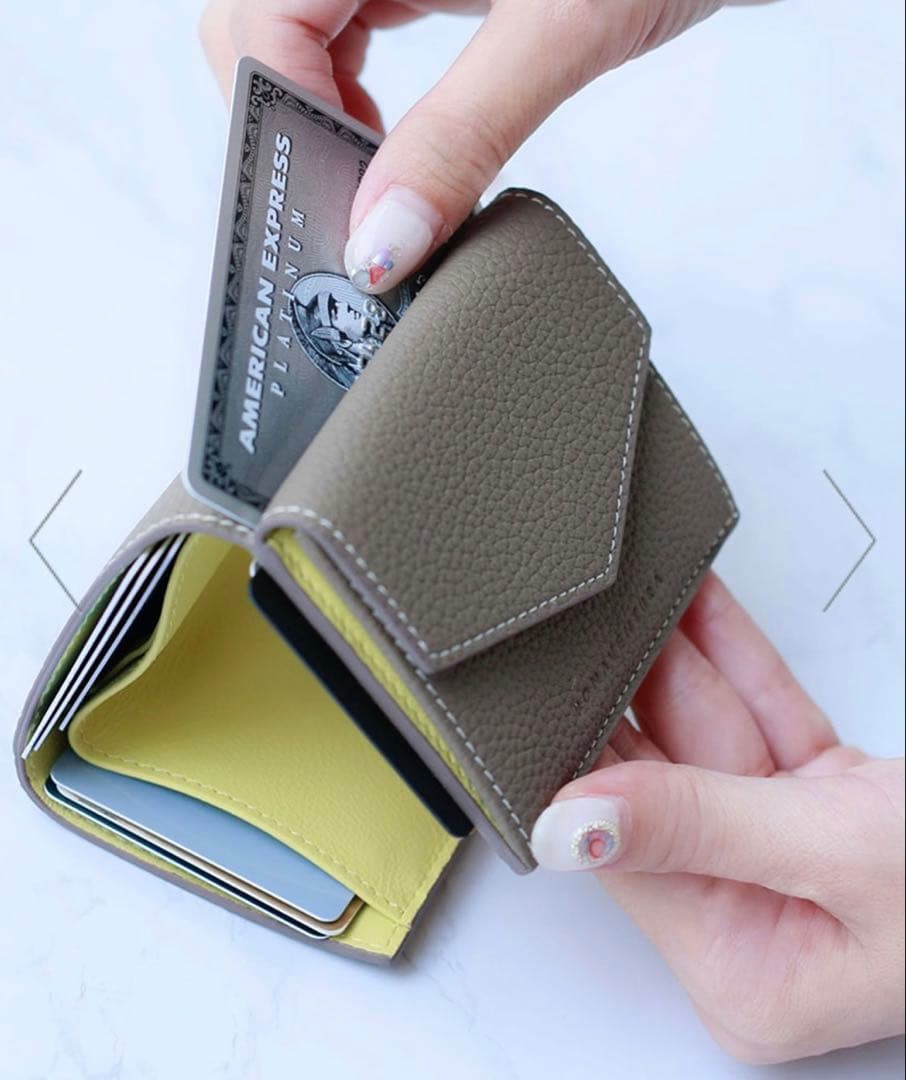 ミ*ト様 【未使用品】BONAVENTURA スモールウォレット シュリンクレザ