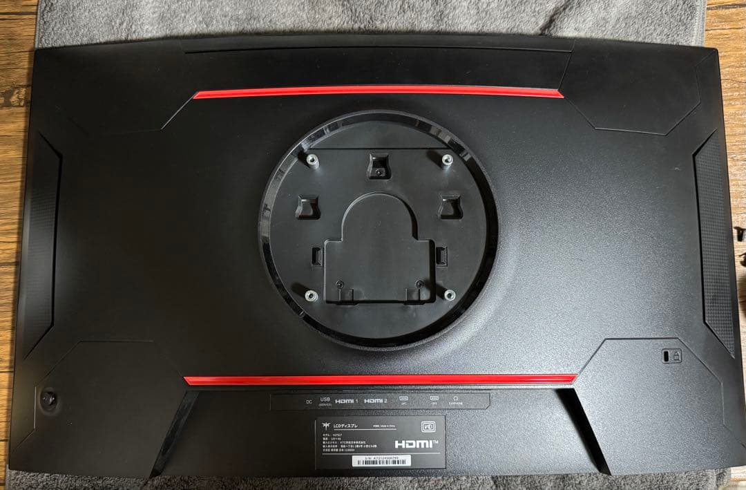 KTC H27S17 27インチ WQHD 曲面モニター ②