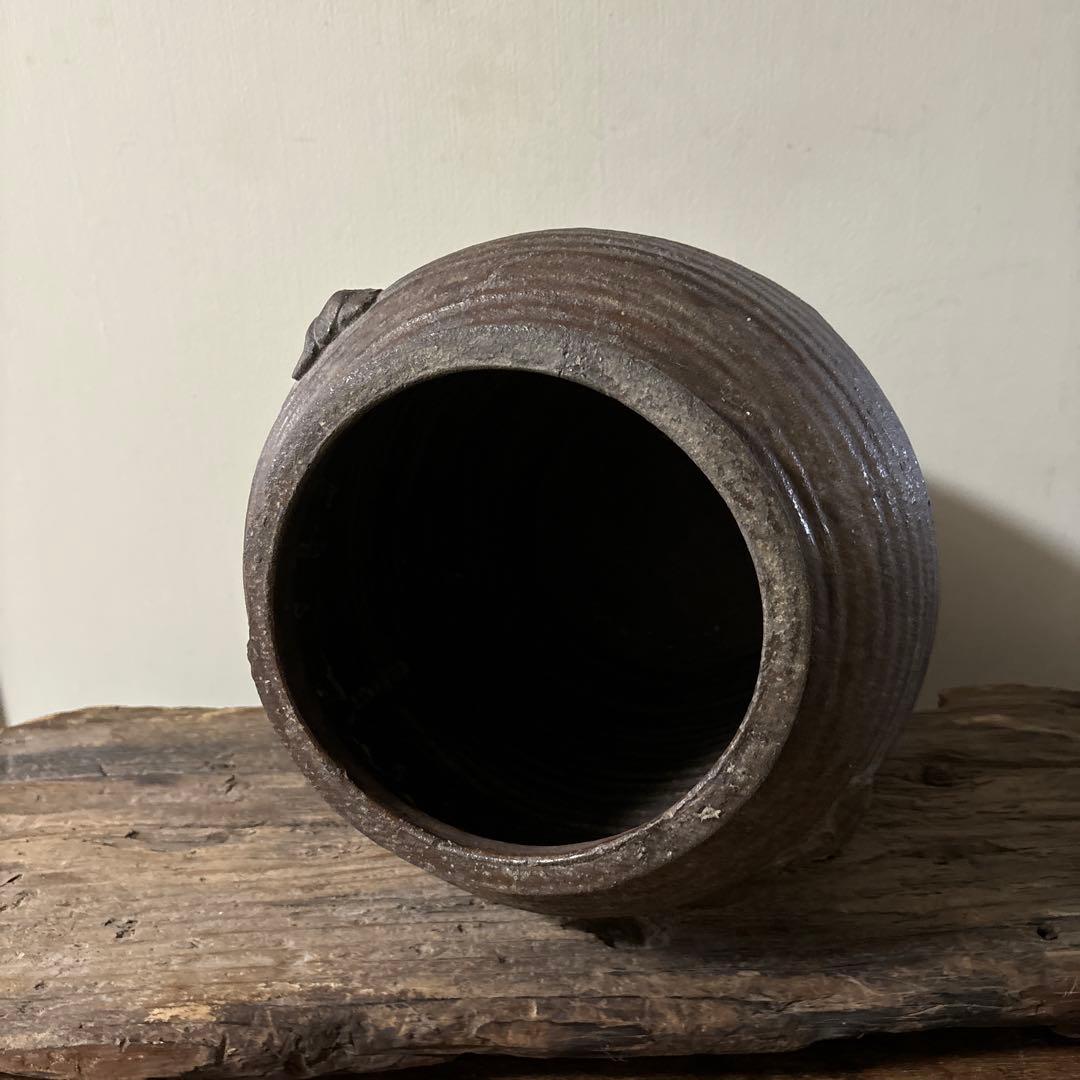 古丹波ニ耳壷　江戸　古常滑　古越前　古備前　古信楽　古瀬戸　古陶　骨董　花器李朝