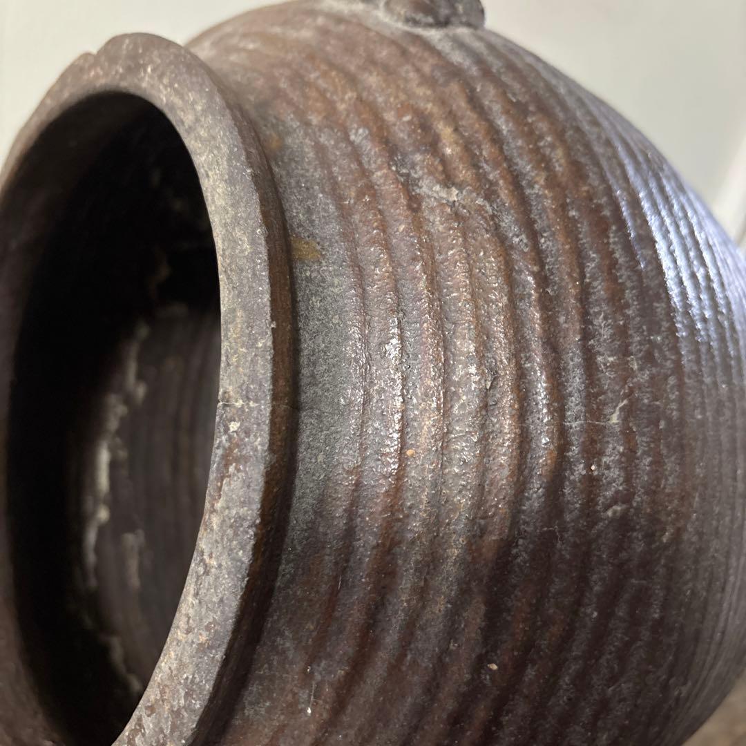 古丹波ニ耳壷　江戸　古常滑　古越前　古備前　古信楽　古瀬戸　古陶　骨董　花器李朝