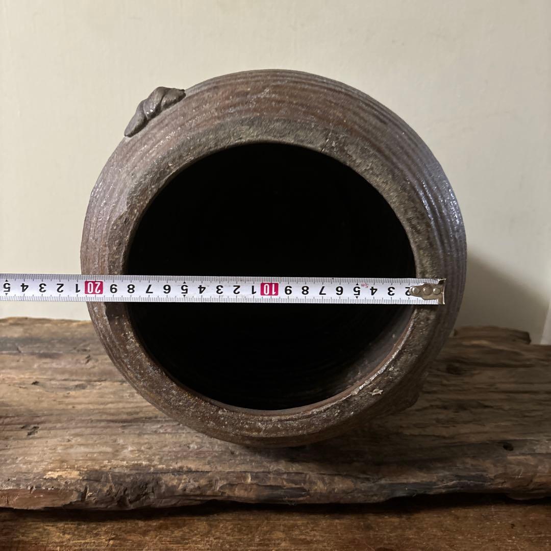 古丹波ニ耳壷　江戸　古常滑　古越前　古備前　古信楽　古瀬戸　古陶　骨董　花器李朝