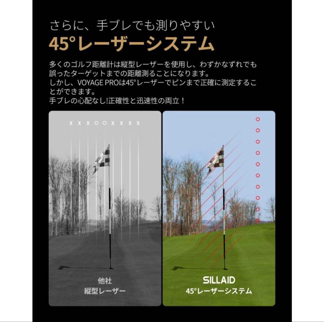 SILLAID VOYAGE PRO ゴルフ用距離計