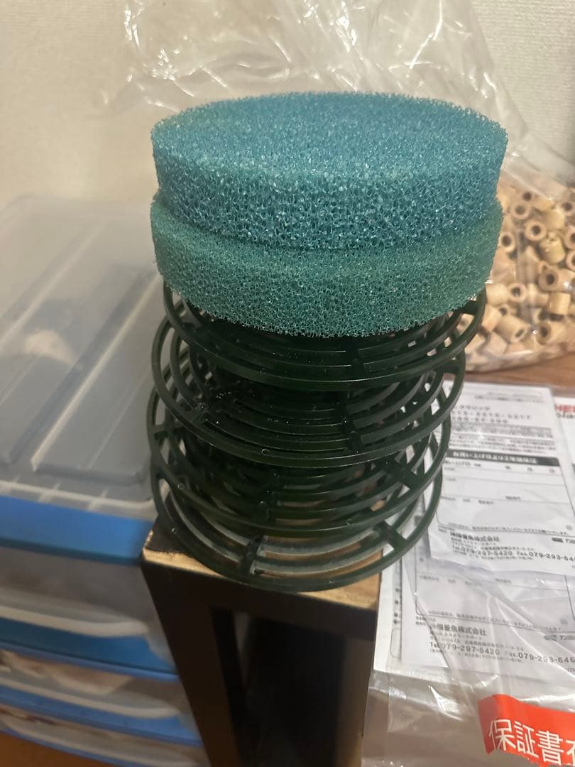 美品　エーハイム 2217 50Hz ダブルタップ・ろ材・ホース　2セット