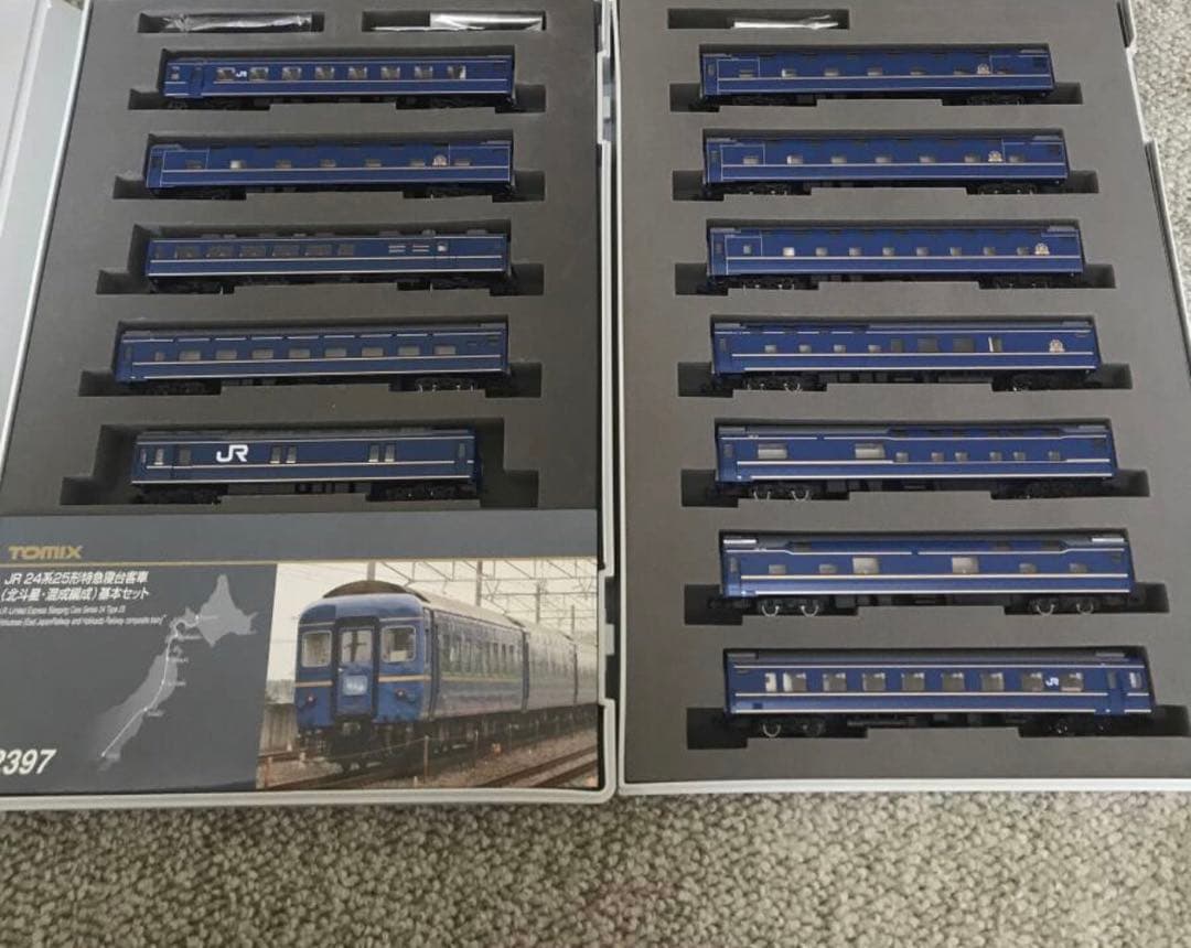 TOMIX 92397・92398 JR 24系 北斗星 混成編成 基本 増結